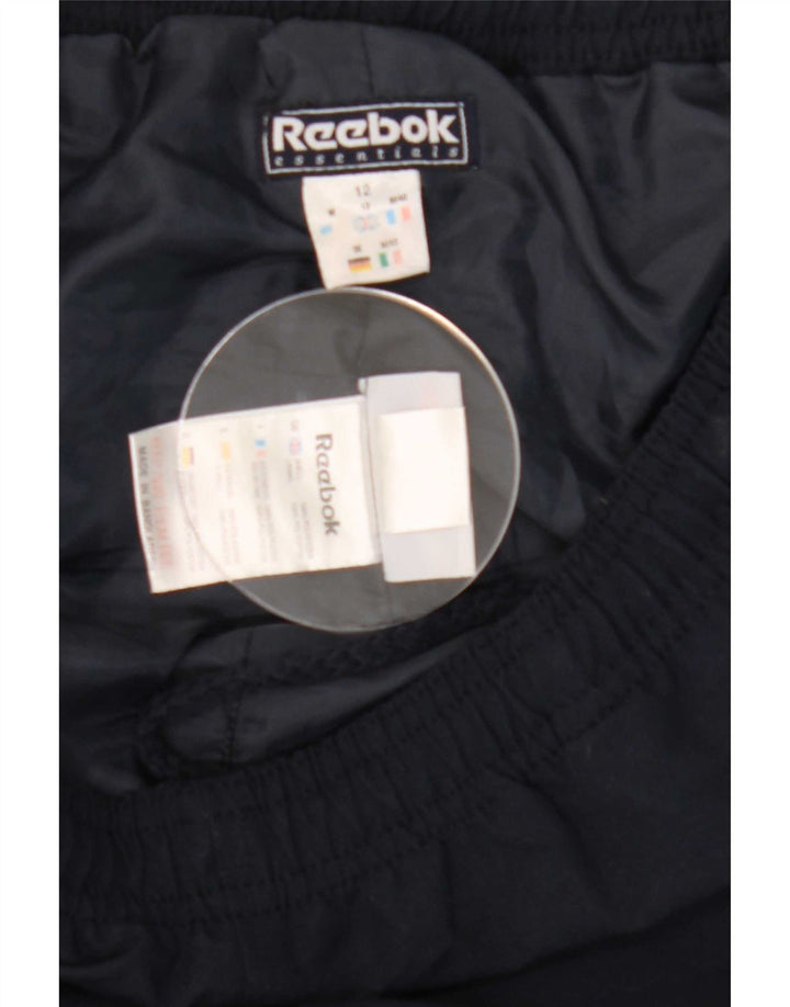 Reebok Ženske hlače za trenirku UK 12 Medium tamnoplavi poliester