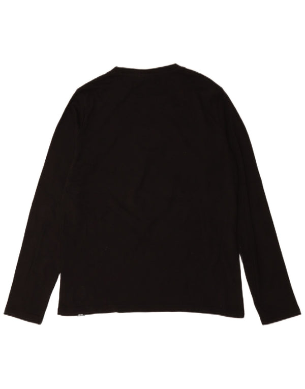 Ellesse Boys Graphic Majica dugih rukava 15-16 godina crni pamuk