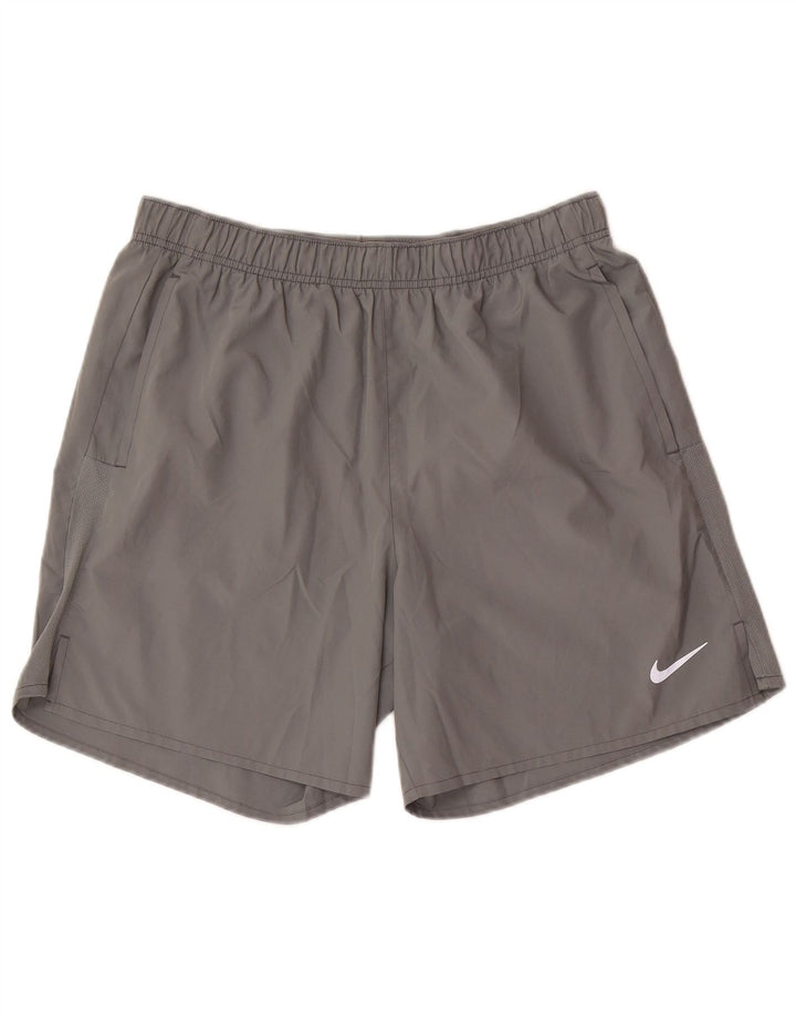 Nike muške Dri Fit sportske kratke hlače velike sive boje od poliestera