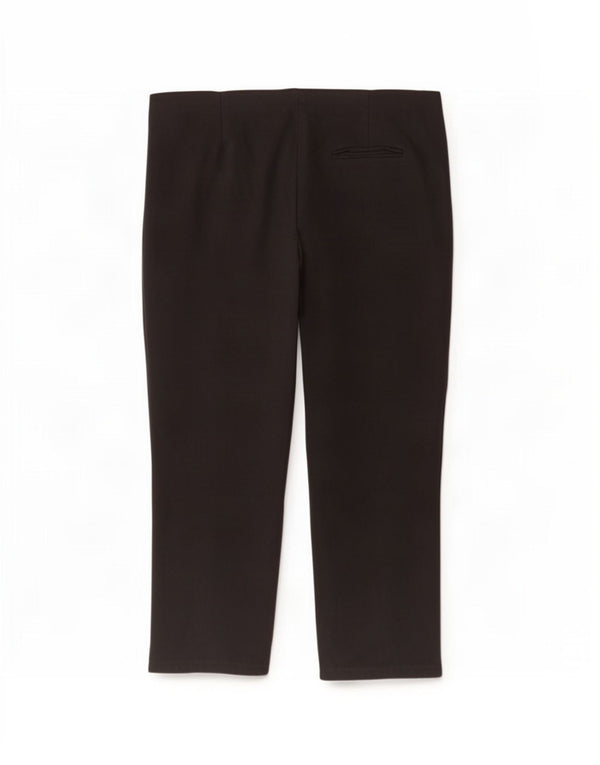 Marks & Spencer ženske Capri hlače UK 22 3XL W40 L20 Crna viskoza