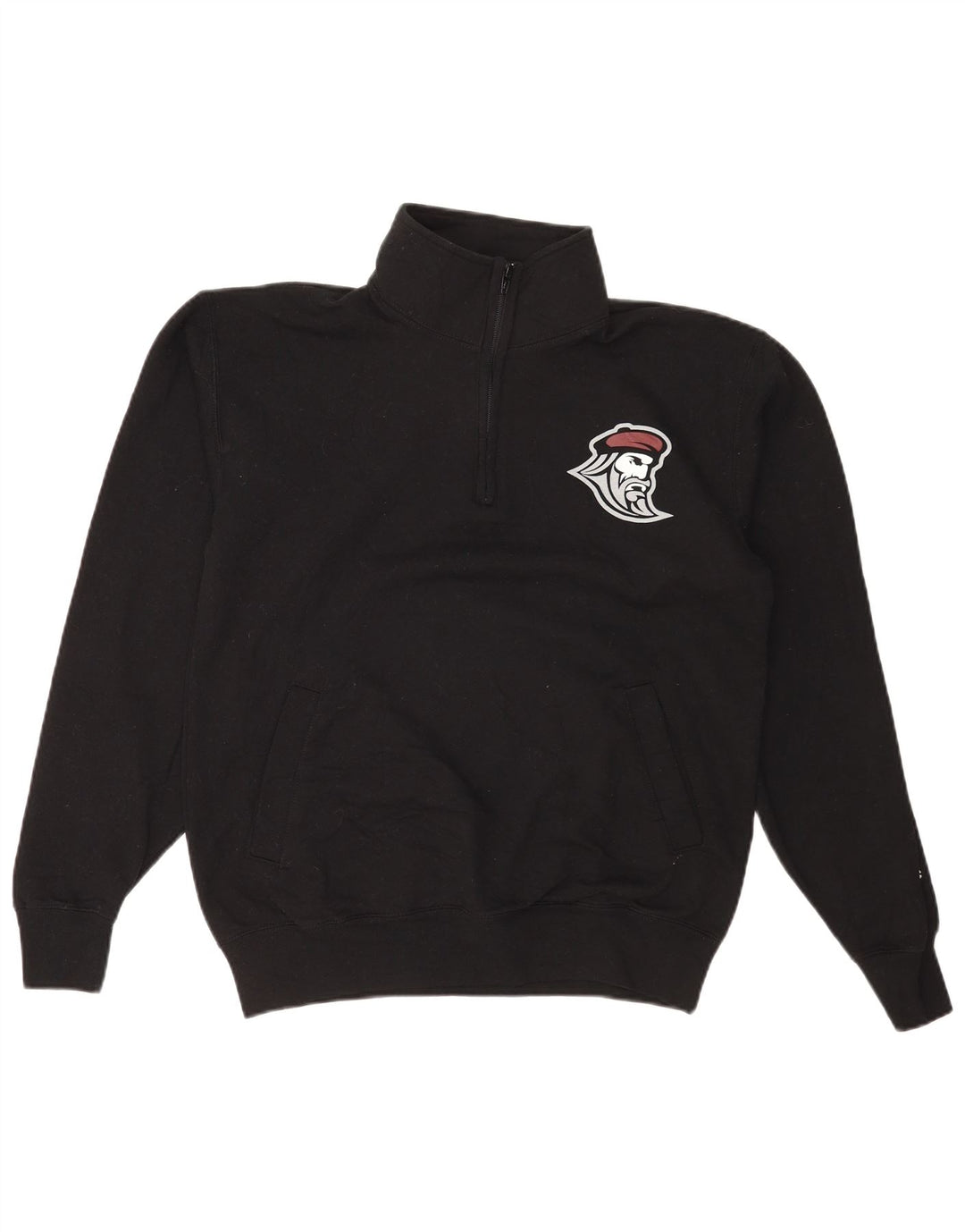 Champion muška trenirka s izrezom s patentnim zatvaračem Srednji crni pamuk