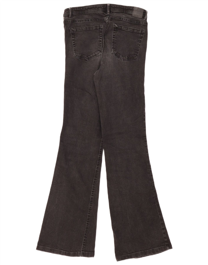 ZARA ženske lepršave traperice EU 38 male W28 L29 crne