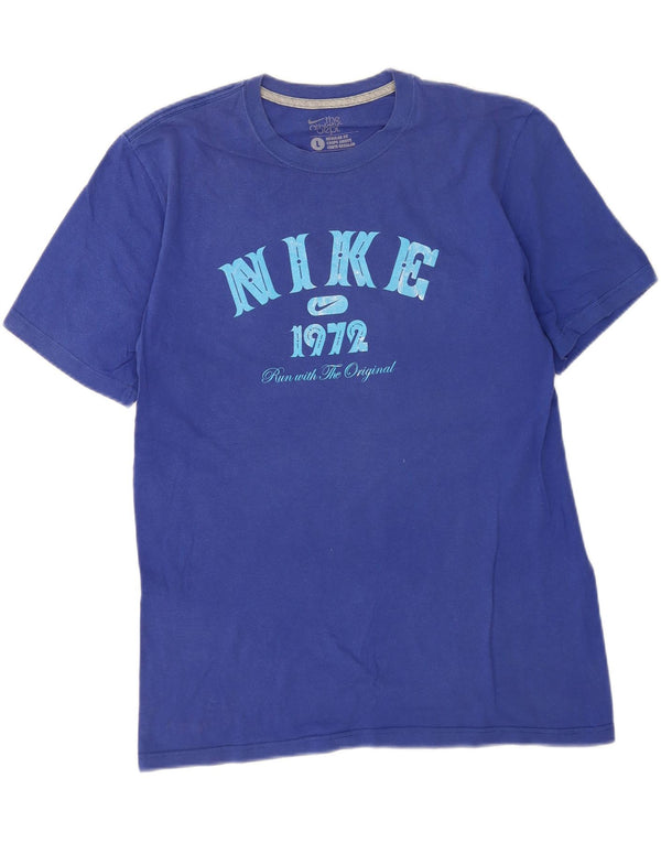 Nike Muška majica kratkih rukava Regular Fit Large Blue
