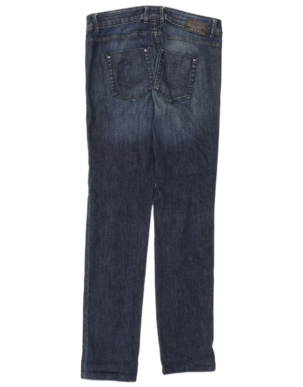 Marella Ženske Regular Slim Jeans UK 10 Small W30 L31 Plavi pamuk