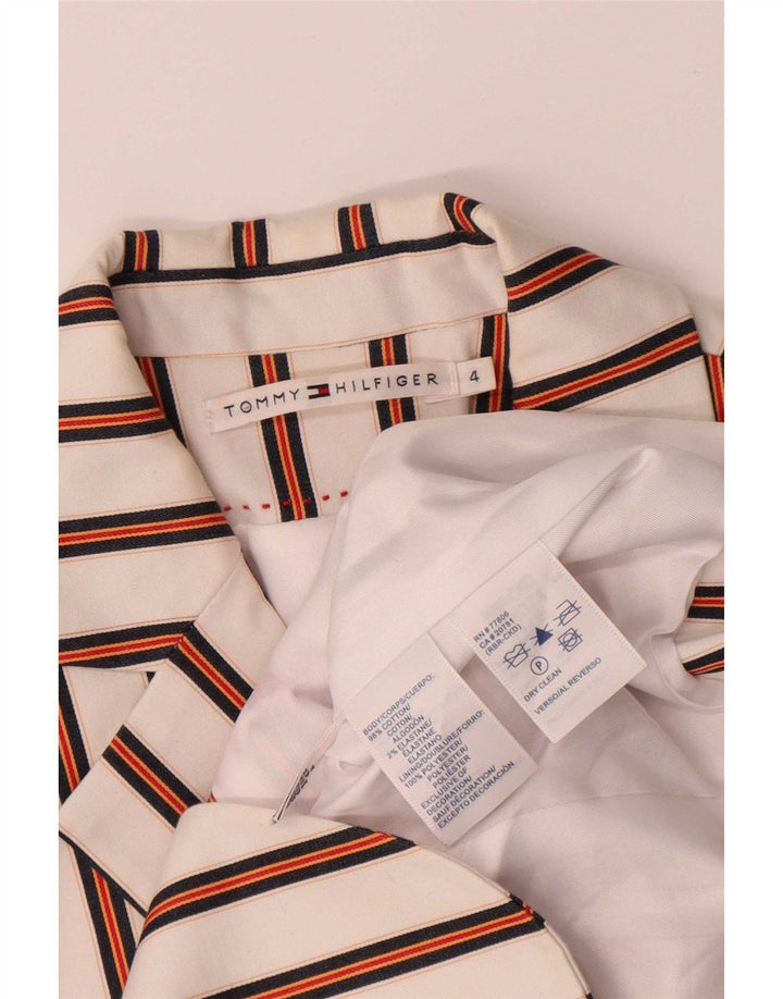 Tommy Hilfiger ženski sako sa 2 gumba US 4 male bijele pruge