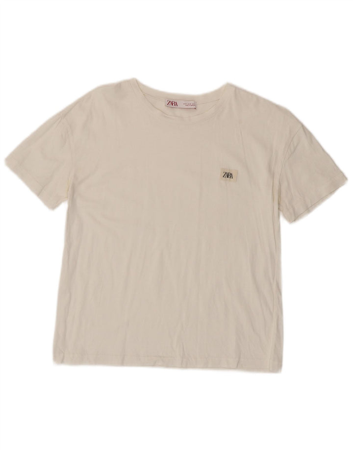 ZARA ženska majica kratkih rukava UK 10 Small White