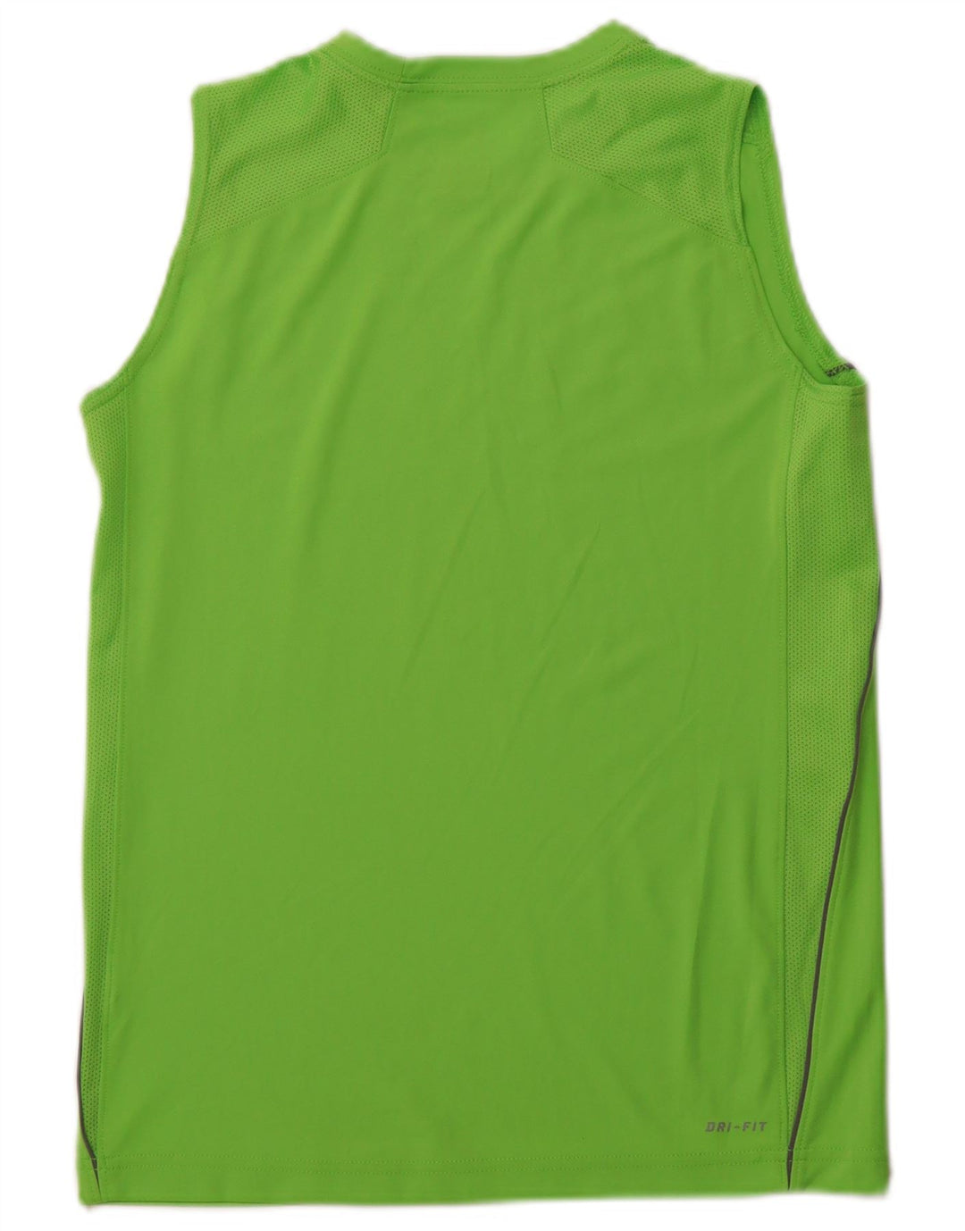 NIKE Boys Dri Fit Graphic Vest Top 12-13 Years Large Green