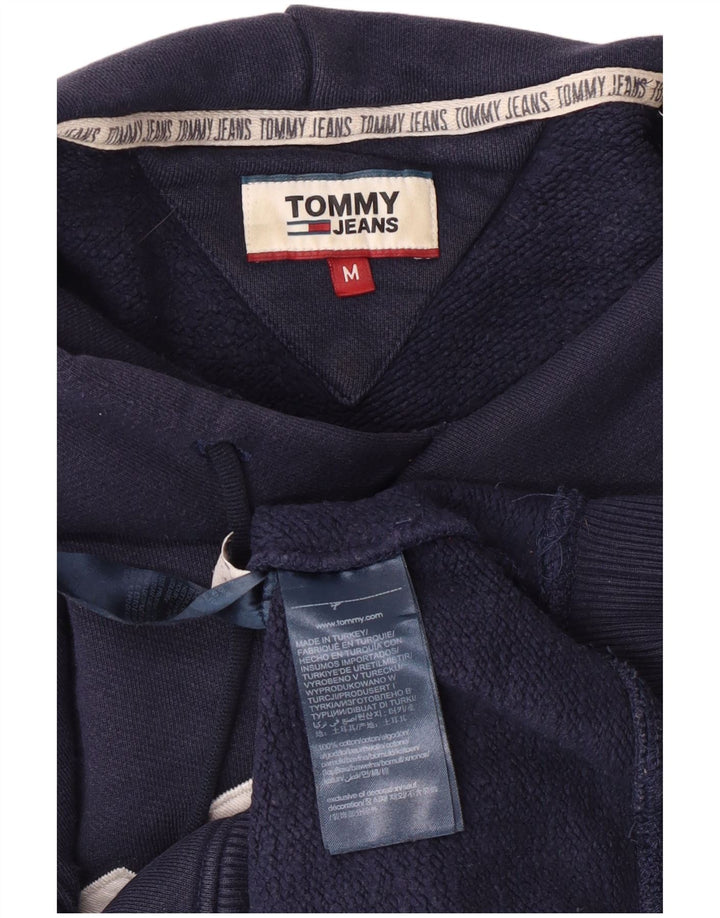 Tommy Hilfiger muška majica s kapuljačom srednje veličine, tamnoplavi pamuk