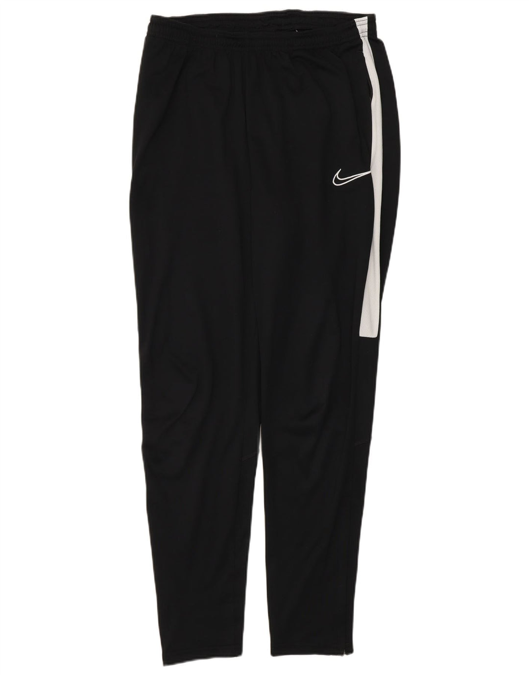 Nike ženske hlače za trenirku UK 12 srednje crne pruge od poliestera