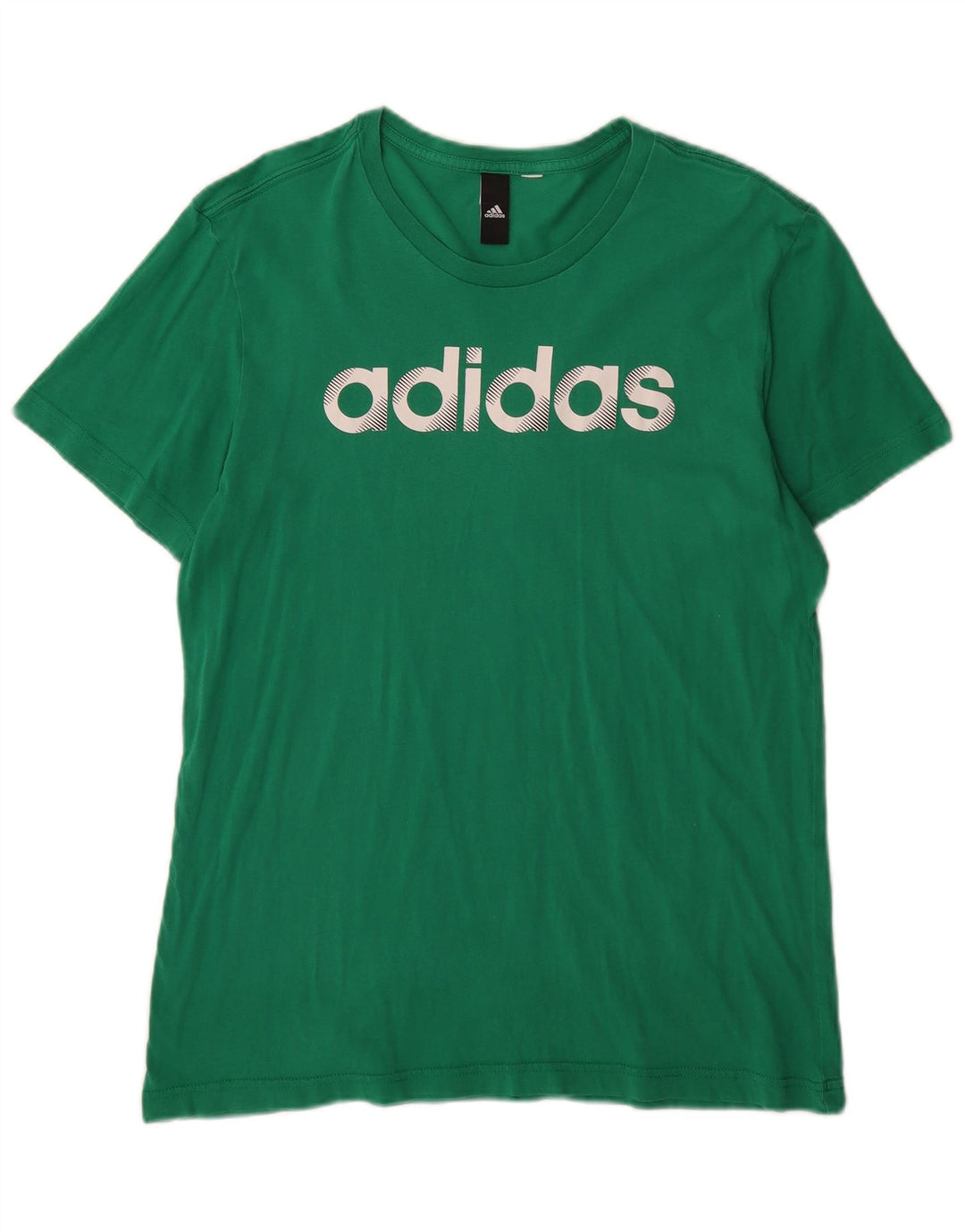 Adidas muška majica s grafičkim motivima srednje zelene boje