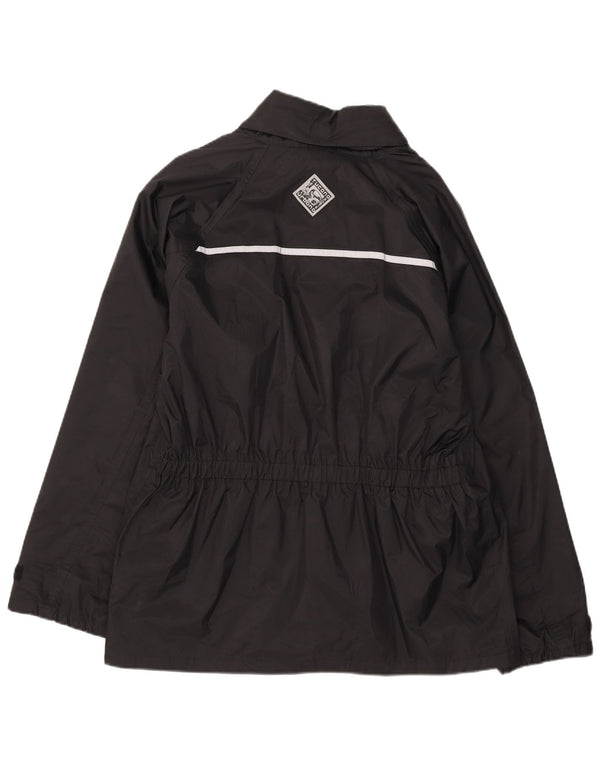 Tucano Urbano Mens Hooded Rain Jacket UK 38 Medium Black Nylon