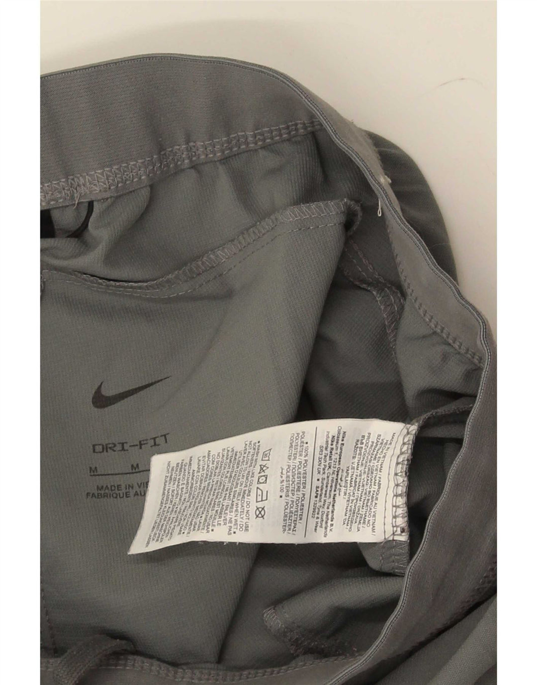Nike muške Dri Fit hlače za trenirku srednje sive boje od poliestera