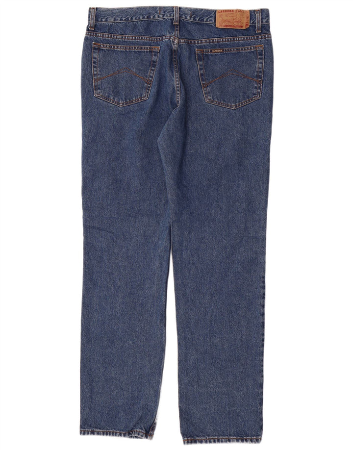 CARRERA Mens 700 Straight Jeans IT 56 3XL W40 L34 Plavi pamuk