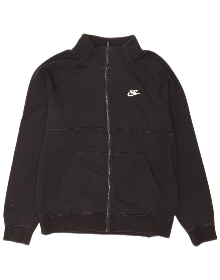 Nike muška gornja jakna trenirke Srednje crni pamuk