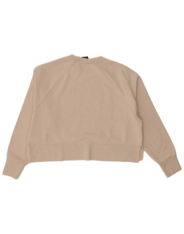 Nike Ženski Dri Fit Graphic Oversized Sweatshirt Jumper UK 14 Srednje siva