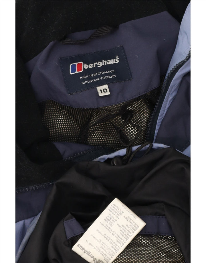 Berghaus velika ženska kišna jakna UK 10 Small Blue Poliester