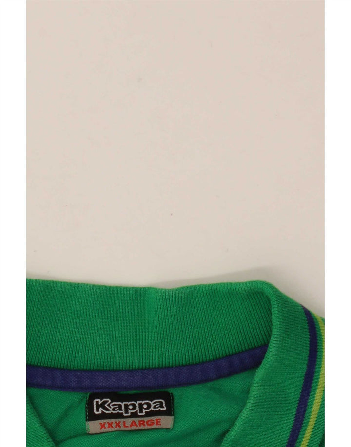 Kappa muška polo majica 3XL na zelene pruge
