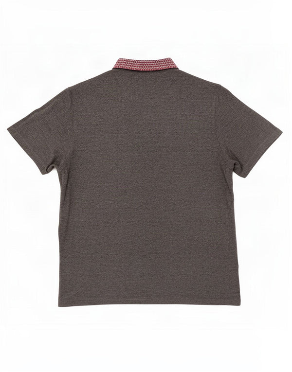 Muška polo majica za ragbi Ted Baker, veličina 7 3XL, sivi pamuk