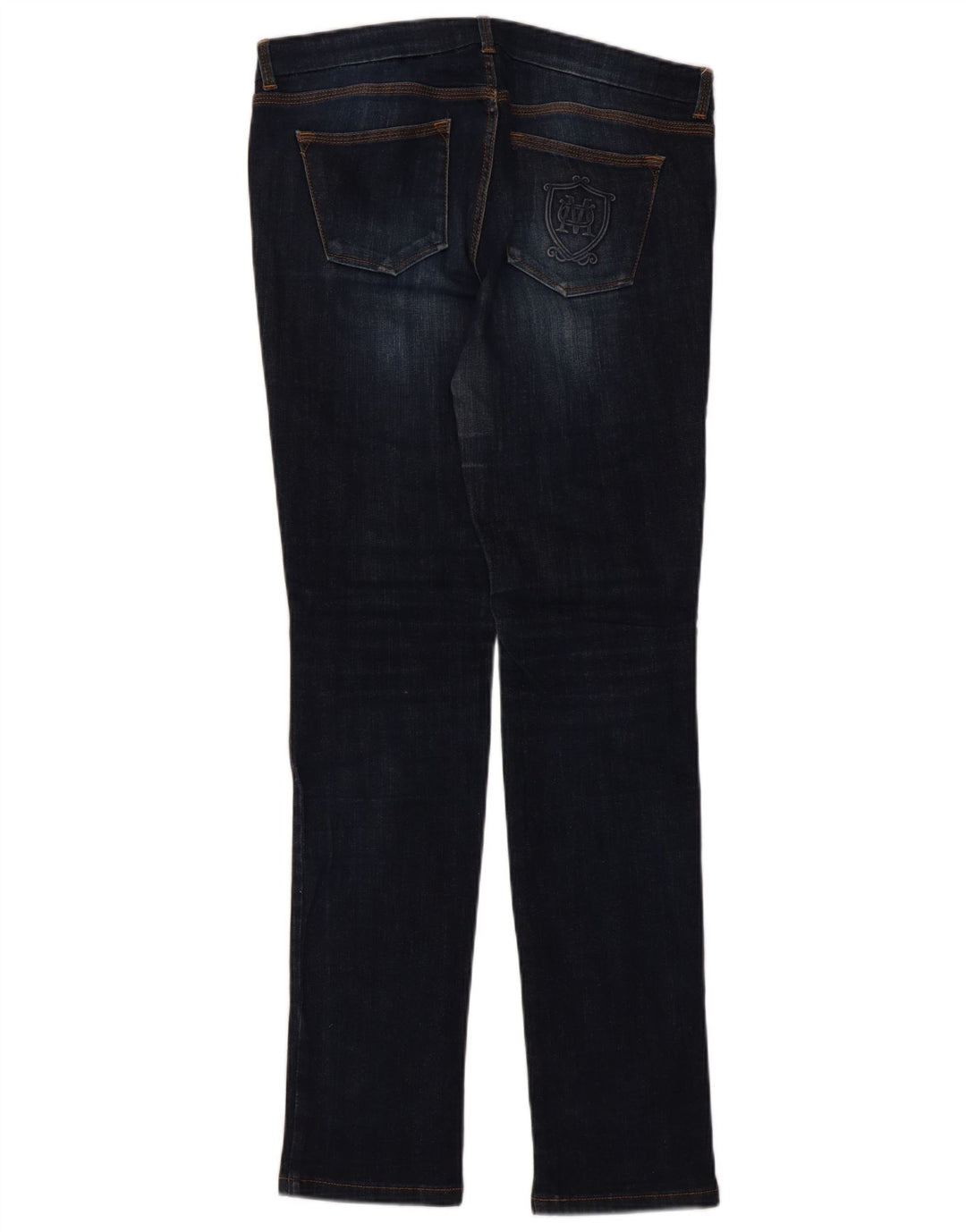 Ženske uske traperice Massimo Dutti W30 L31 tamnoplave