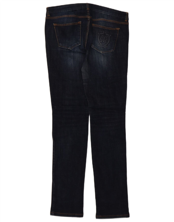 Ženske uske traperice Massimo Dutti W30 L31 tamnoplave