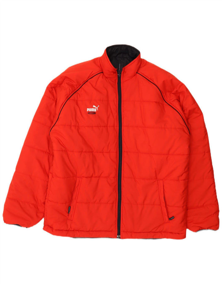 Puma muška reverzibilna podstavljena jakna UK 44 2XL tamnoplava boja