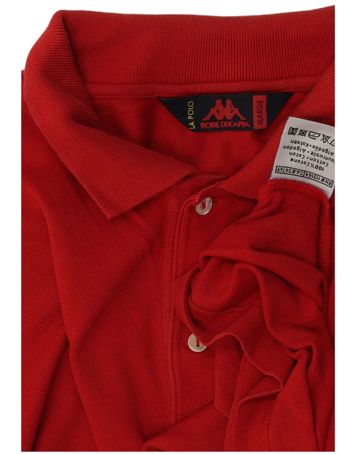 Kappa muška polo majica XL crveni pamuk