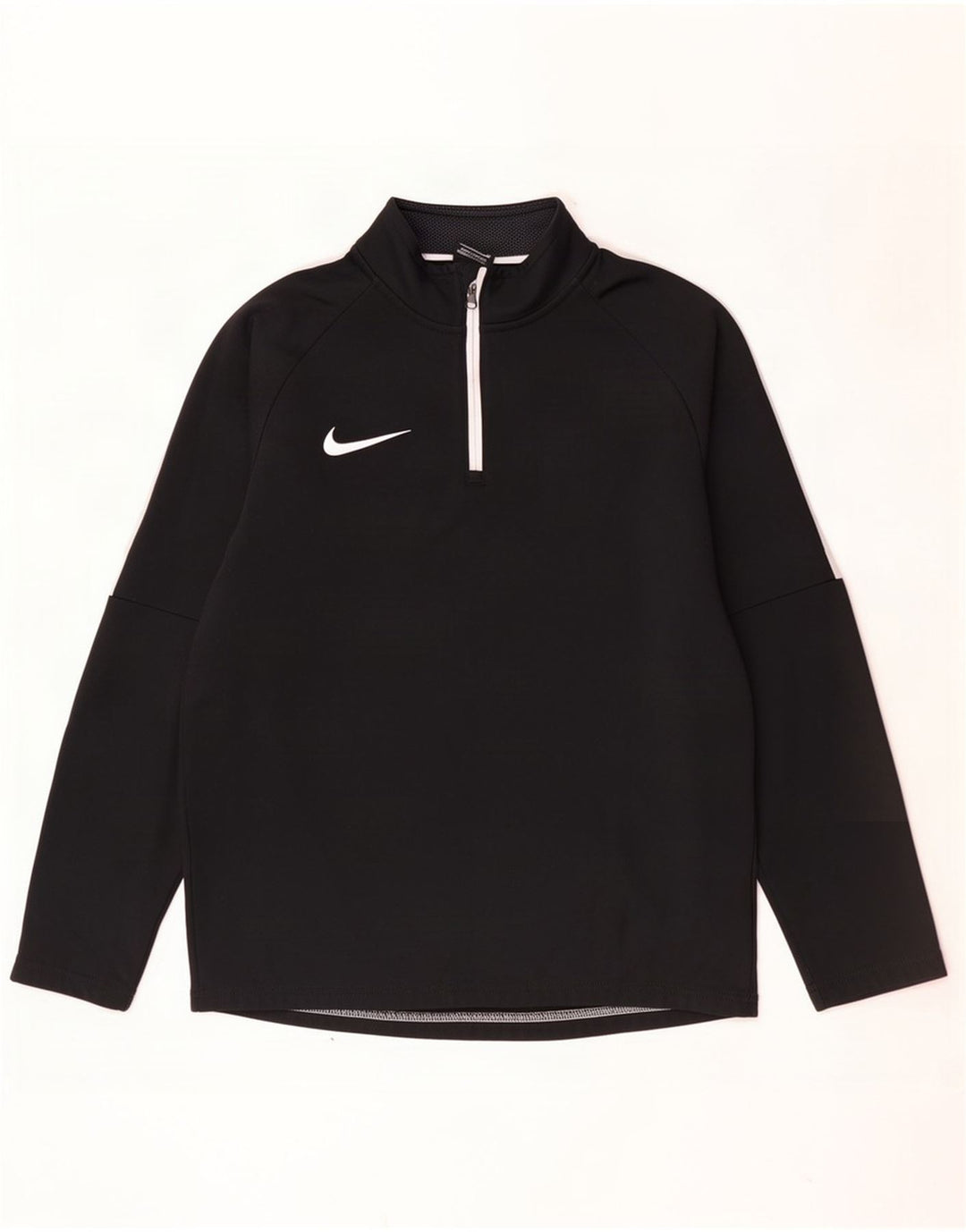 Nike Dri Fit majica s izrezom s patentnim zatvaračem i gornji dio male crne trenirke