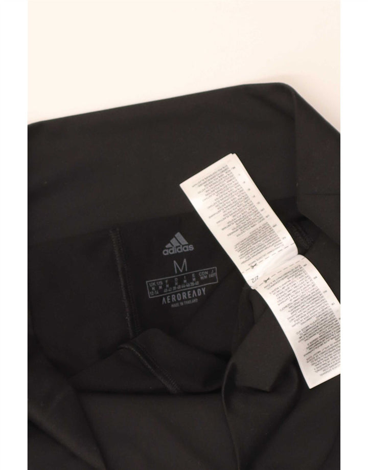 Adidas ženske kratke kratke hlače Aeroready UK 12/14 Srednji crni poliester
