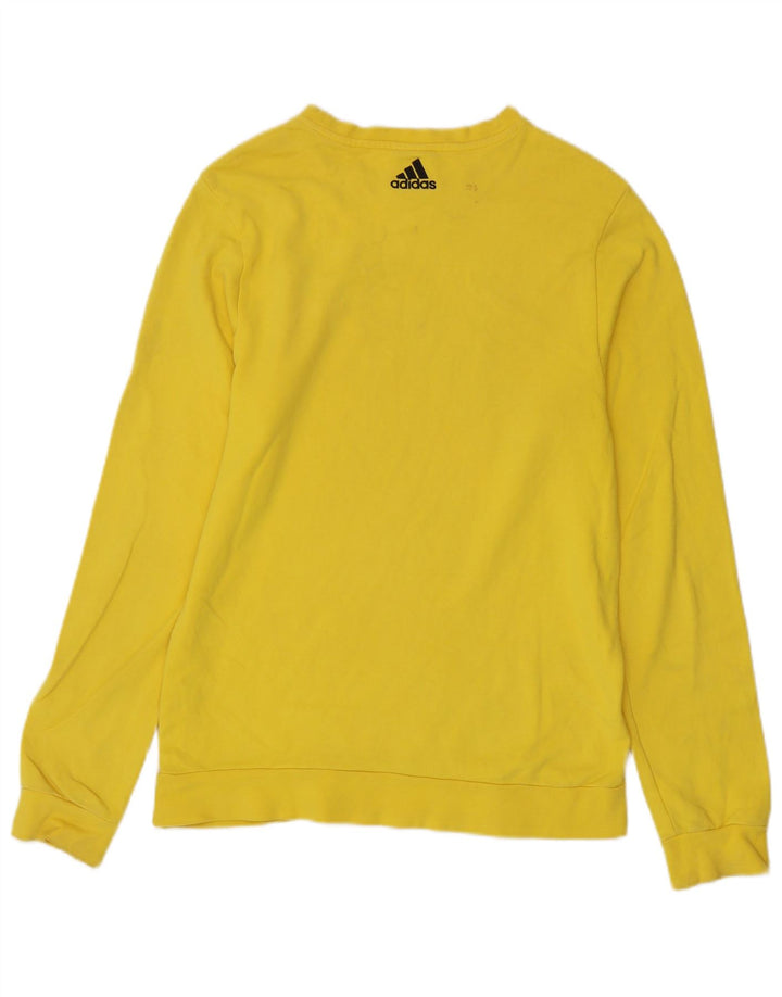 Adidas muška majica s grafičkim motivima, srednje žuta