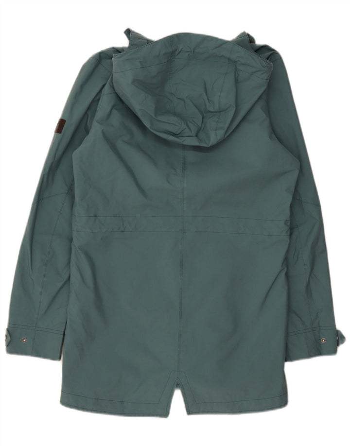JACK WOLFSKIN Ženska kabanica s kapuljačom UK 8/10 Mali zeleni poliamid