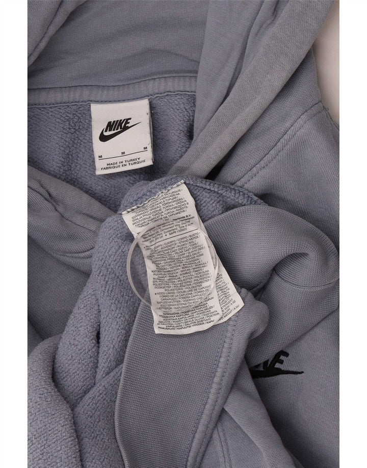 Nike muška majica s kapuljačom Srednje plavi pamuk