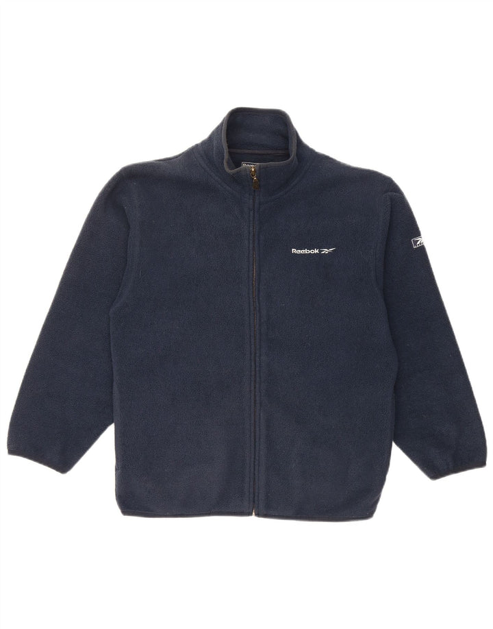 Reebok Flis jakna za dječake 10-11 godina tamnoplava poliester