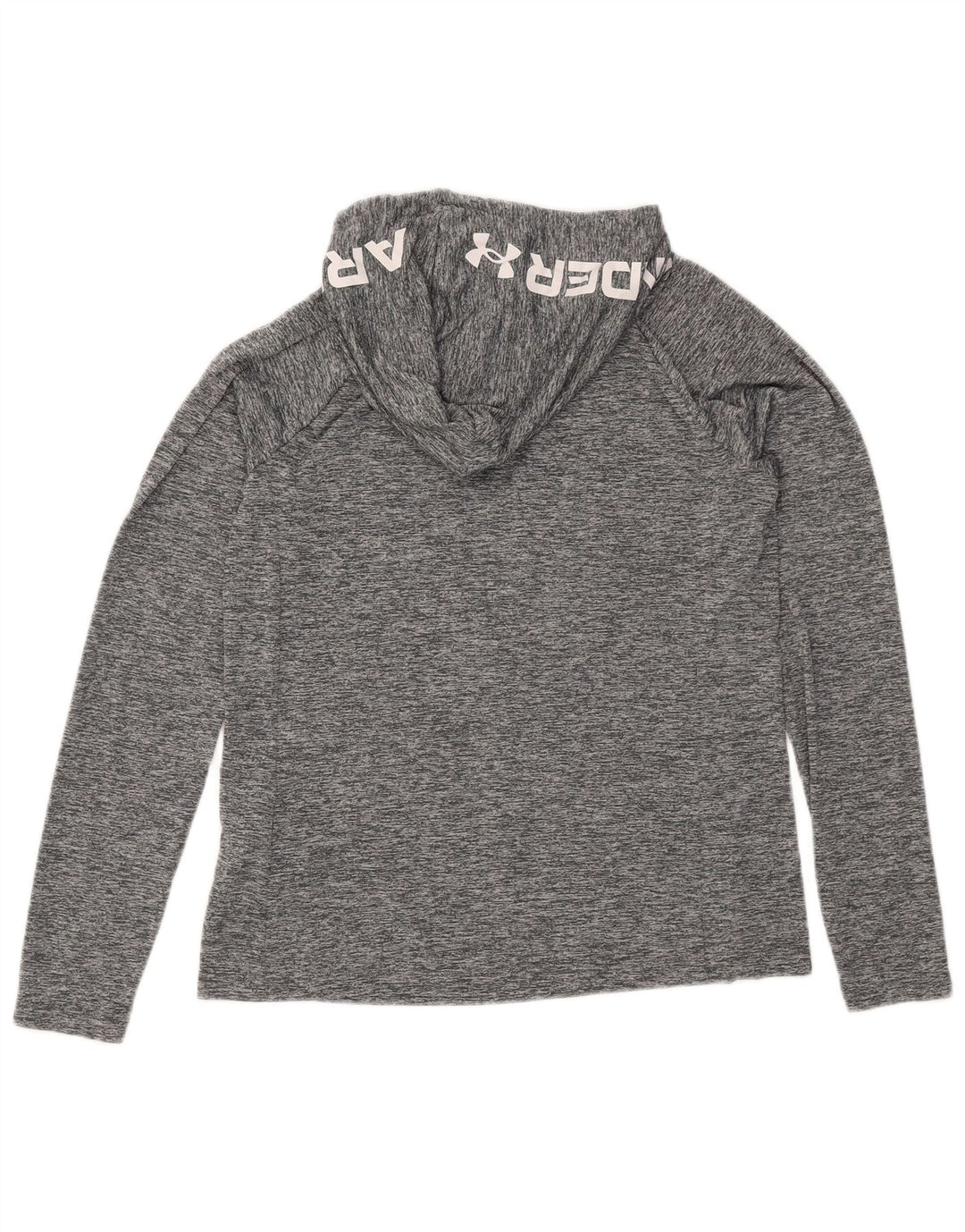 Muška majica Under Armour s kapuljačom, dugih rukava, srednje sive mrlje