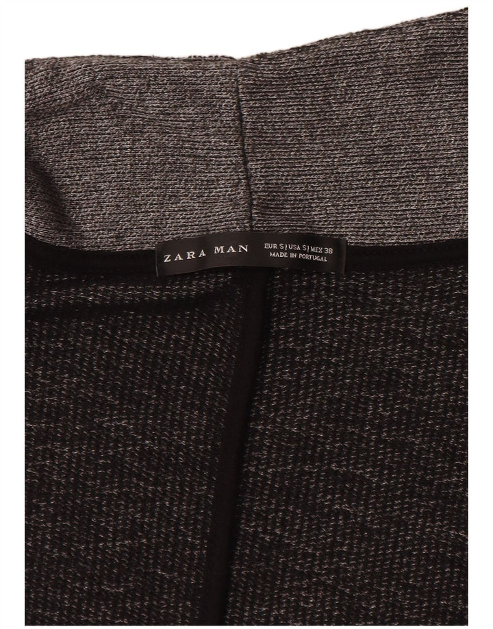 Zara muški kardigan pulover mali sivi