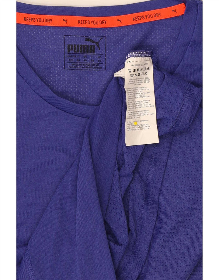 Puma ženska majica kratkih rukava UK 10 Small Purple Polyester