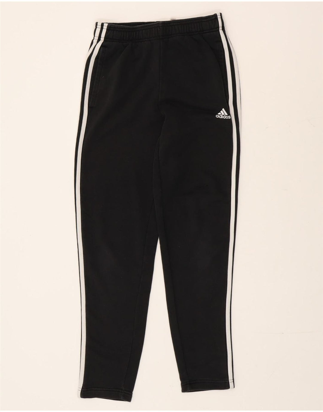 Adidas muške trenirke male crne pamučne hlače