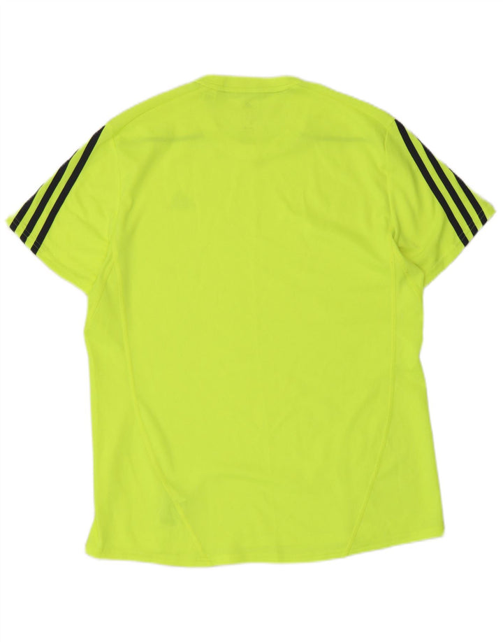 Adidas muška majica Climalite, srednji žuti poliester
