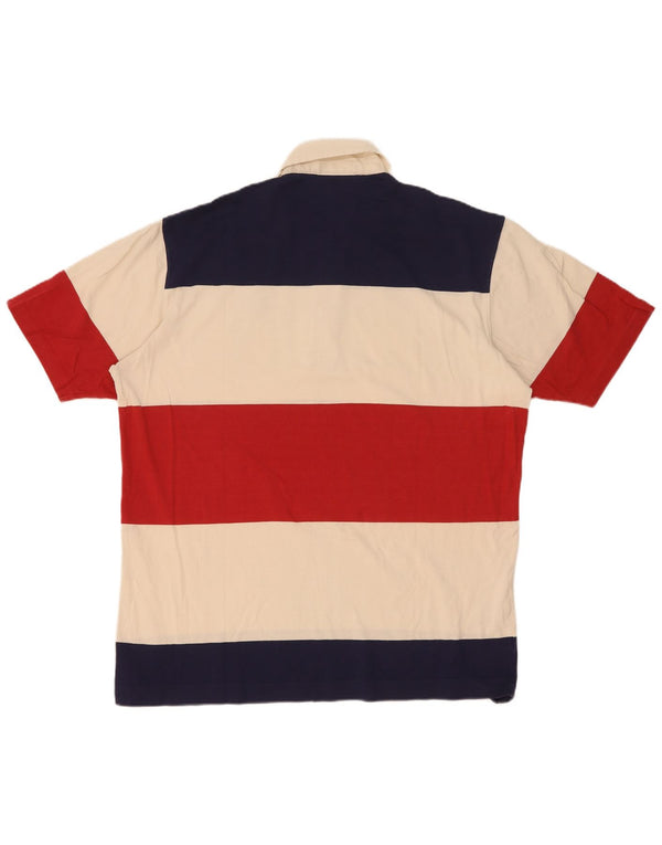 Lacoste muška polo majica veličina 8 3XL raznobojni prugasti pamuk