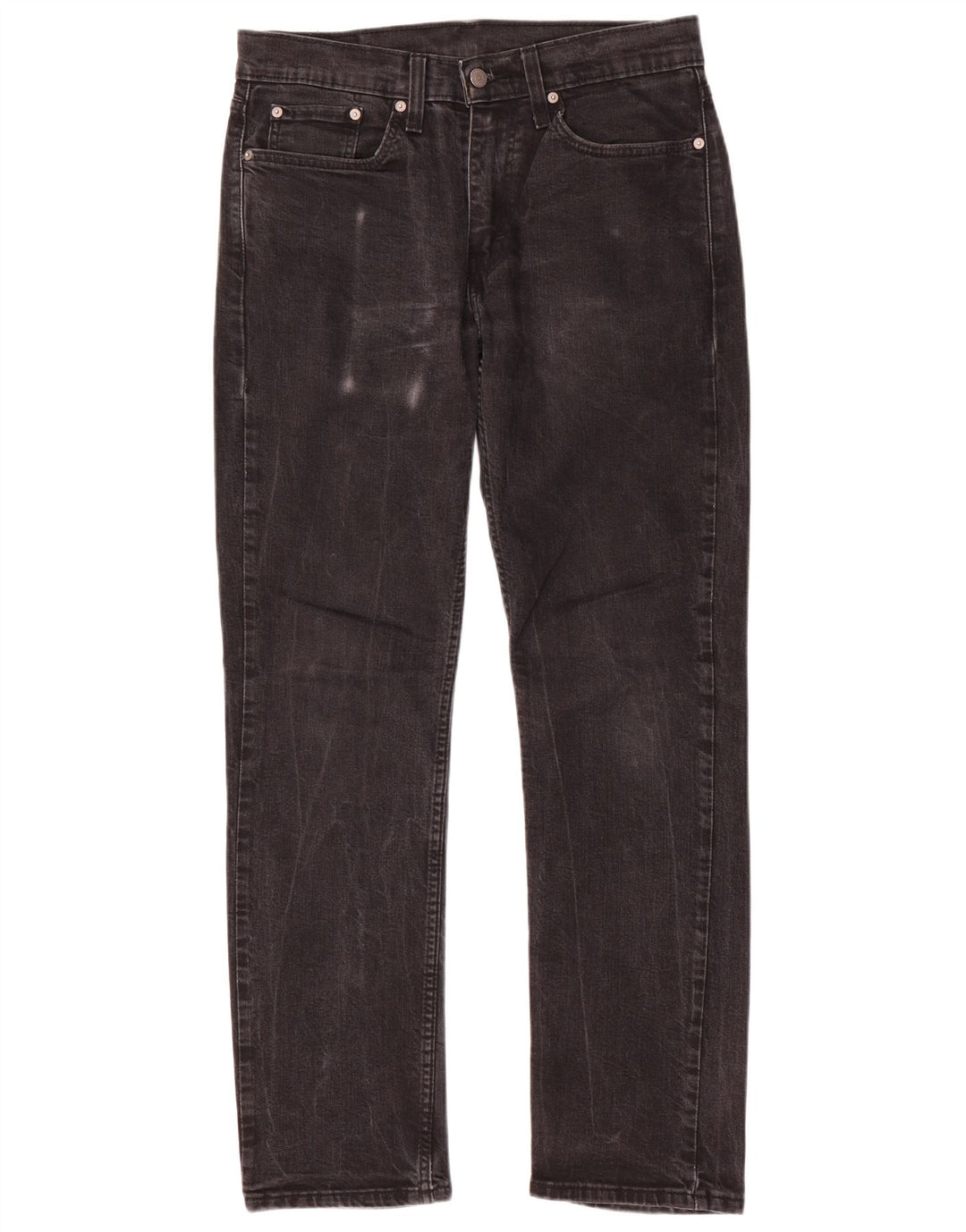 Levi's muške 514 ravne traperice W31 L32 crni pamuk