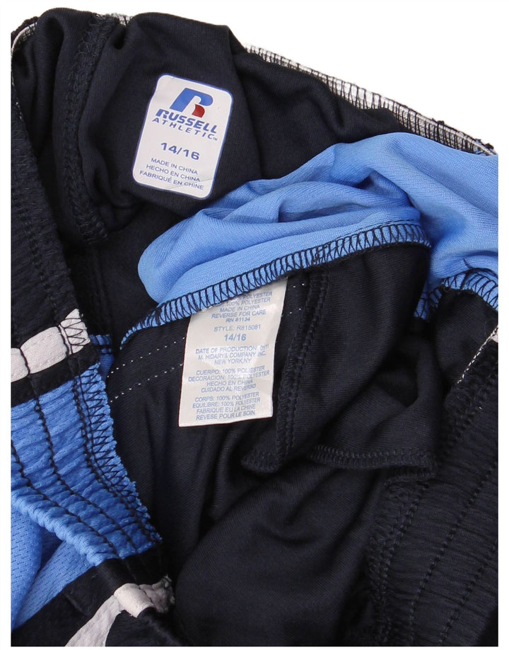 RUSSELL ATHLETIC Sportske kratke hlače za dječake 14-15 godina tamnoplave boje