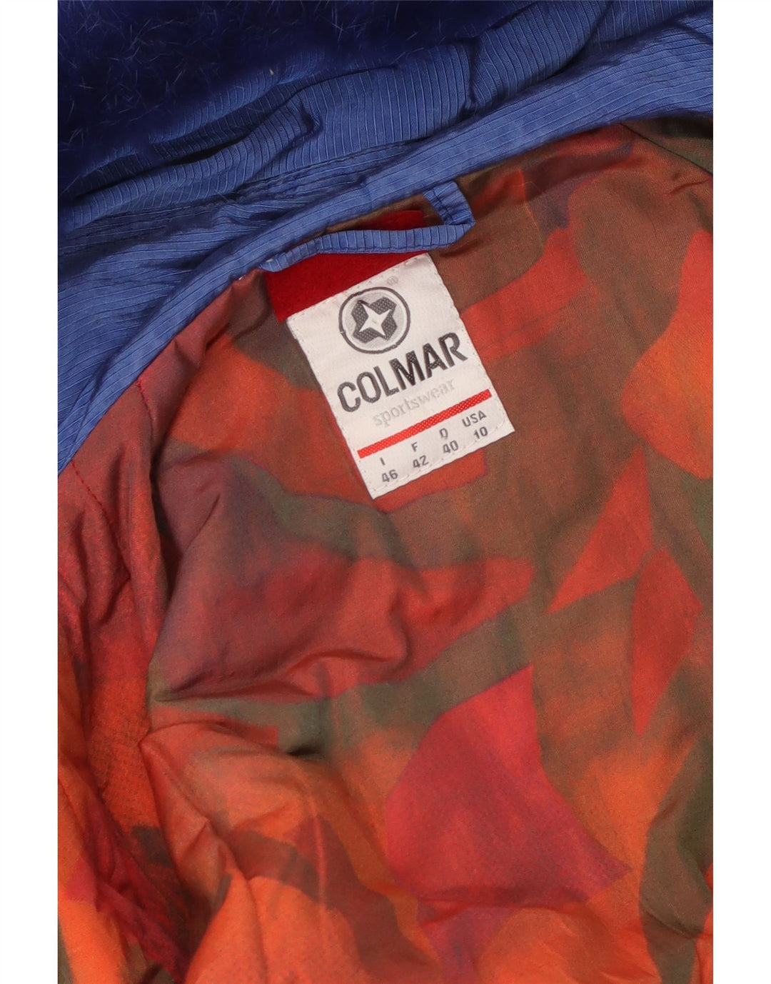Colmar ženski skijaški kombinezon IT 46 Large Blue Geometric