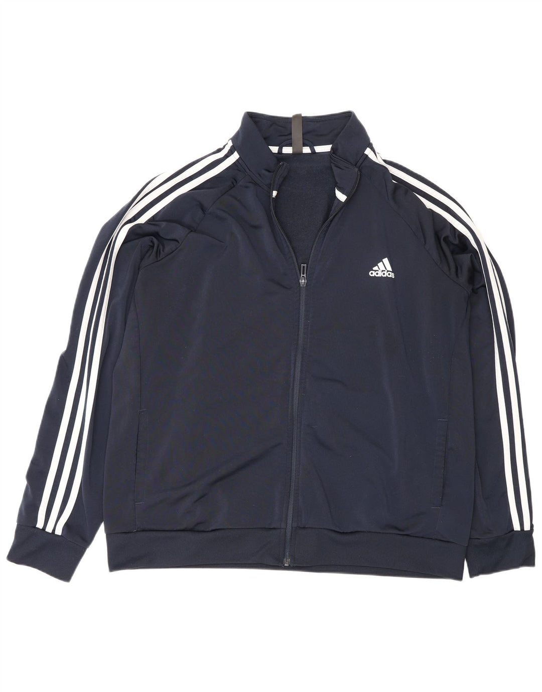 Adidas ženska gornja jakna za trenirku UK 24/26 2XL mornarsko plava poliester