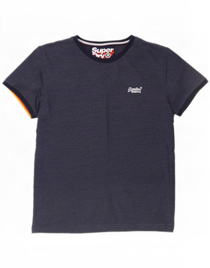 Superdry muška majica kratkih rukava 2XL plavi pamuk