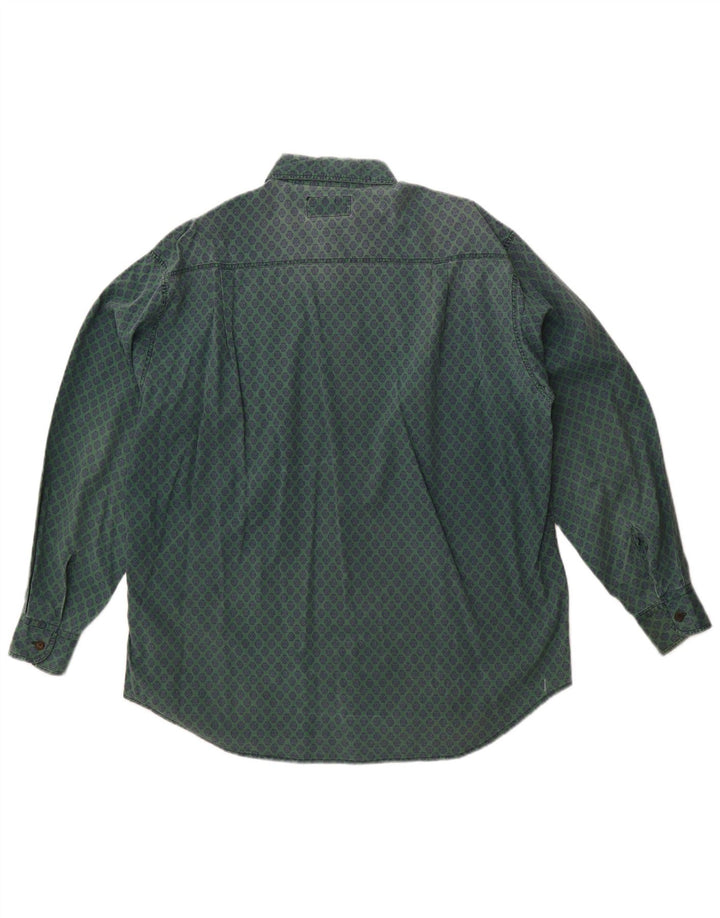 Spitfire muška košulja srednje zelene cvjetne boje