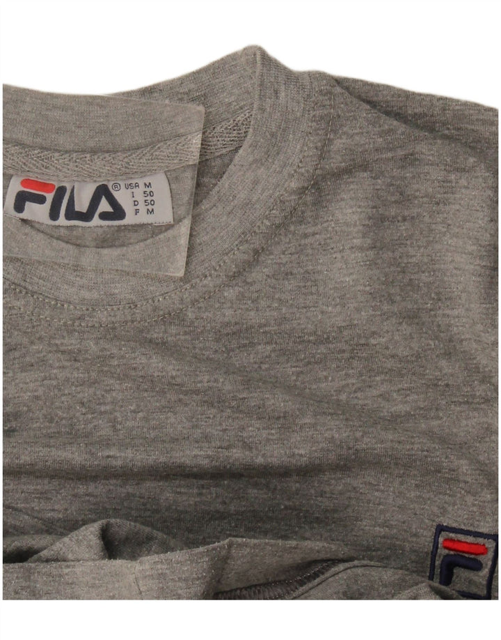Fila muška majica kratkih rukava srednje siva