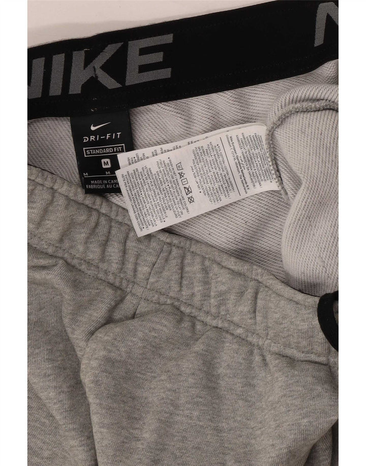 Nike Dri Fit standardne hlače za trenirku, srednje sive pamučne hlače