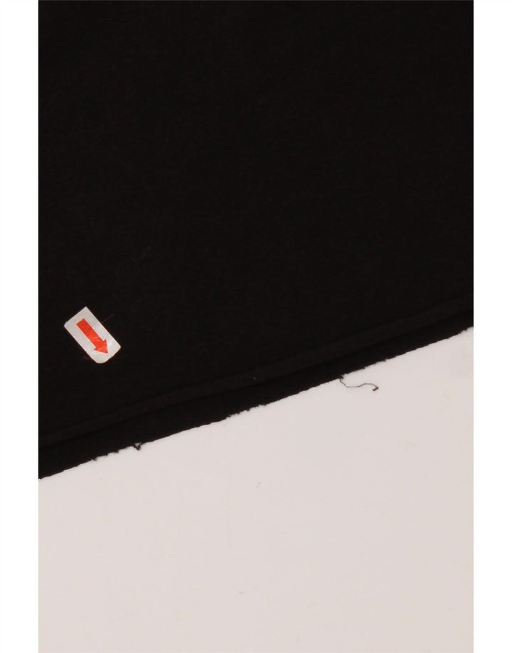 KAPPA ženska majica s velikim grafičkim kratkim rukavima UK 10, mali crni pamuk