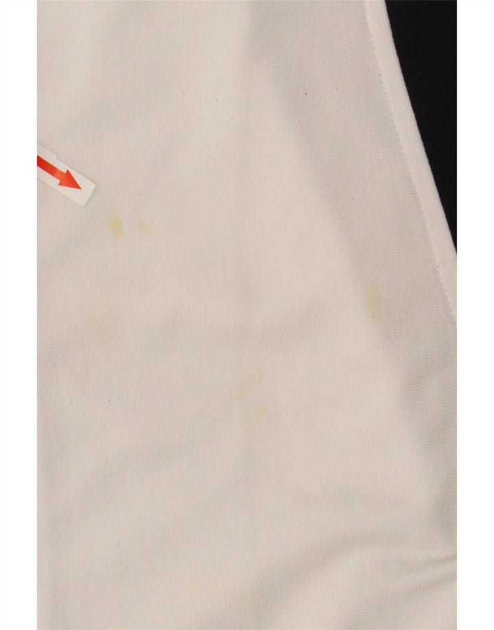 Kappa muška gornja jakna trenirke srednje bijele boje od poliestera