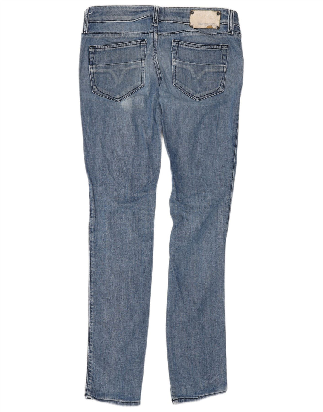 DIESEL Womens Cuddy Slim Jeans W28 L34 Blue Cotton