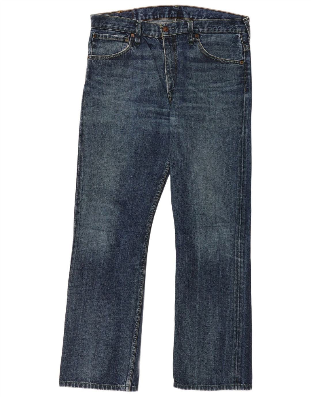 Levi's muške 507 Bootcut traperice W34 L34 plavi pamuk